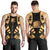 Tokelau Men Tank Top - Polynesian Tattoo Gold - Polynesian Pride