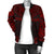 Kosrae Polynesian Chief Women'S Bomber Jacket - Red Version - Polynesian Pride