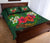 Hawaii Shark Hibiscus Tropical Polynesian Quilt Bed Set - Arian Style - AH - Polynesian Pride