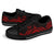 New Caledonia Low Top Canvas Shoes - Red Tentacle Turtle - Polynesian Pride