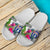 Northern Mariana Islands Slide Sandals - Turtle Plumeria Banana Leaf - Polynesian Pride