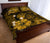 Personalized - Hawaii Map Turtle Hibiscus Plumeria Polynesian Quilt Bed Set - Yellow - Polynesian Pride