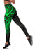 Pohnpei Polynesian Leggings (Women) - Polynesian Green Turtle - Polynesian Pride