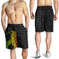 Hula Girl Men's Shorts - Polynesian Pride