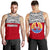 Tahiti Men's Tank Top - Polynesian Style Red - Polynesian Pride