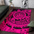 Hawaii Polynesian Turtle Rug - Pink - Polynesian Pride