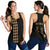 Hawaii Kakau Polynesian Three Turtles Map Women's Racerback Tank - Gold Gold - Polynesian Pride