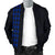 Hawaii Kakau Polynesian Anchor Personalized Men's Bomber Jacket - Blue - Polynesian Pride