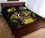 Vanuatu Polynesian Quilt Bed Set Hibiscus Yellow - Polynesian Pride