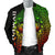 Hawaii Men's Bomber Jacket - Hawaii Seal Rocket Style (Reggae) - Polynesian Pride