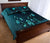 Kanaka Maoli (Hawaiian) Polynesian Quilt Bed Set Dreamcatcher Blue - Polynesian Pride