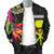 Hawaii Men's Bomber Jacket - Hibiscus Polynesian Pattern - Polynesian Pride