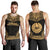 French Polynesia Men's Tank Top - Polynesian Chief Gold Version - Polynesian Pride