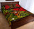 Hawaii Lauhala Hibiscus Polynesian Tropical Reggae Quilt Bed Set - Wake Style - AH - Polynesian Pride