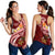 American Samoa Women's Racerback Tank - AS Seal Polynesian Patterns Plumeria - Polynesian Pride