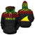 Tokelau Polynesian ll Over Hoodie Reggae Horizontal Unisex Black - Polynesian Pride