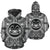 Marquesas Islands ll Over Hoodie Marquesas Islands Coat of rms Polynesian White Black - Polynesian Pride