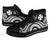 Wallis and Futuna High Top Canvas Shoes - White Tentacle Turtle - Polynesian Pride