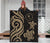 Chuuk Micronesian Premium Quilt - Gold Tentacle Turtle - Polynesian Pride