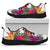 Guam Sneakers Polynesian Hibiscus White Pattern - Polynesian Pride