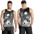 Marshall Islands Custom Personalised Men's Tank Top - Humpback Whale with Tropical Flowers (White) - Polynesian Pride