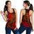 Tahiti Women's Racerback Tank - Red Shark Polynesian Tattoo - Polynesian Pride