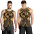 Tonga Polynesian Men's Tank Top - Tonga Gold Seal Polynesian Tattoo - Polynesian Pride