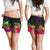 Tokelau Personalised Women's Shorts - Summer Hibiscus - Polynesian Pride