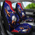 American Samoa Car Seat Covers - Eagle Style Polynesian Patterns Universal Fit Blue - Polynesian Pride