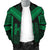 Hawaiian Kanaka Polynesian Men's Bomber Jacket Active Green - Polynesian Pride