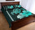 Hawaii Polynesian Turtle Hibiscus Quilt Bed Set AH - Polynesian Pride