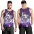 Maori Manaia The Blue Sea Men Tank Top, Purple - Polynesian Pride