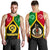 Vanuatu Polynesian Men's Tank Top - Vanuatu Flag and Coat Of Arms Black - Polynesian Pride