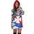 Wallis and Futuna Rugby Women Hoodie Dress Spirit - Polynesian Pride