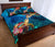 American Samoa Polynesian Quilt Bed Set - American Samoa Seal Turtle - Polynesian Pride