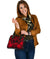 Guam Polynesian Shoulder Handbag - Guam Red Seal with Polynesian Tattoo - Polynesian Pride