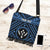 Kosrae Personalised Boho Handbag - Kosrae Flag In Polynesian Tattoo Style (Blue) - Polynesian Pride