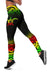 Turtle Custom Personalised Women's Leggings - Polynesian Reggae Fog - Polynesian Pride