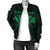 Hawaii Kanaka Polynesian Women's Bomber Jacket Green - Polynesian Pride