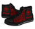 Hawaii Polynesian High Top Shoes - Hawaii Pride Red Version - Polynesian Pride