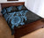 Fiji Polynesian Quilt Bed Set - Fiji Flag & Blue Turtle Hibiscus - Polynesian Pride