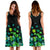 Hawaii Palm Green Midi Dress - Polynesian Pride