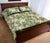 Tropical Hibiscus, Plumeria Green Quilt Bed Set - Polynesian Pride