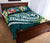 Polynesian Hawaii Kanaka Maoli Quilt Bed Set - Summer Plumeria - Polynesian Pride