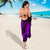 Guam Sarong - Hibiscus and Wave Purple - Polynesian Pride