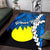 Palau Polynesian Custom Personalised Are Rug - Tribal Wave Tattoo Flag Style - Polynesian Pride