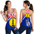 New Caledonia Rugby Women Racerback Tank Polynesian - Polynesian Pride