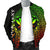 Hawaii Custom Personalised Men's Bomber Jacket - Kanaka Maoli Rocket Style (Reggae) - Polynesian Pride