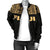 Fiji Women's Bomber Jacket - Polynesian Gold Version - Polynesian Pride