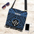 Kosrae Boho Handbag - Kosrae Flag In Polynesian Tattoo Style (Blue) - Polynesian Pride